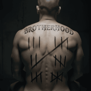 BROTHERHOOD album cover The Concrete Shamans. The album features DEGENERATE