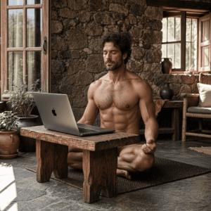 naked meditation